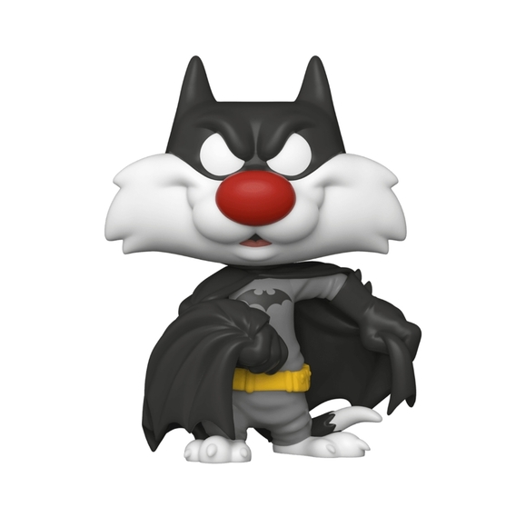 Funko Pop "Sylvester as Batman" DC Looney Tunes #844 FYE Exclusive - Picture 3 of 12